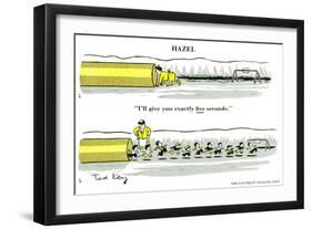 Hazel Cartoon-Ted Key-Framed Giclee Print