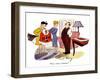 Hazel Cartoon-Ted Key-Framed Giclee Print