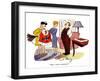 Hazel Cartoon-Ted Key-Framed Giclee Print