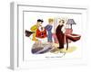 Hazel Cartoon-Ted Key-Framed Giclee Print