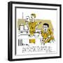 Hazel Cartoon-Ted Key-Framed Giclee Print