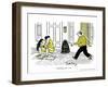 Hazel Cartoon-Ted Key-Framed Giclee Print