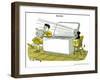 Hazel Cartoon-Ted Key-Framed Giclee Print