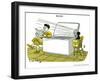 Hazel Cartoon-Ted Key-Framed Giclee Print