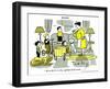 Hazel Cartoon-Ted Key-Framed Giclee Print