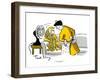 Hazel Cartoon-Ted Key-Framed Giclee Print