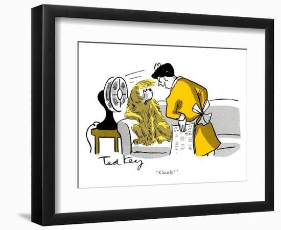 Hazel Cartoon-Ted Key-Framed Premium Giclee Print