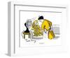 Hazel Cartoon-Ted Key-Framed Premium Giclee Print