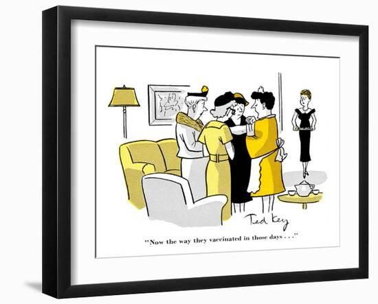 Hazel Cartoon-Ted Key-Framed Giclee Print