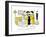 Hazel Cartoon-Ted Key-Framed Giclee Print