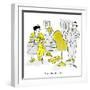 Hazel Cartoon-Ted Key-Framed Giclee Print