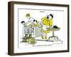 Hazel Cartoon-Ted Key-Framed Giclee Print