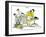 Hazel Cartoon-Ted Key-Framed Giclee Print