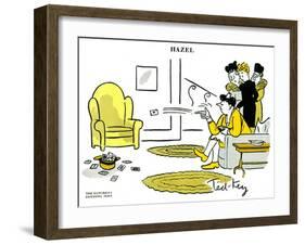 Hazel Cartoon-Ted Key-Framed Giclee Print