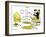 Hazel Cartoon-Ted Key-Framed Giclee Print