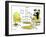 Hazel Cartoon-Ted Key-Framed Giclee Print