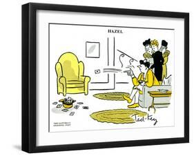 Hazel Cartoon-Ted Key-Framed Giclee Print