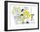 Hazel Cartoon-Ted Key-Framed Giclee Print