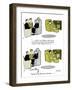 Hazel Cartoon-Ted Key-Framed Giclee Print