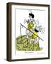 Hazel Cartoon-Ted Key-Framed Giclee Print