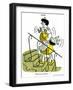 Hazel Cartoon-Ted Key-Framed Giclee Print