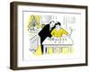 Hazel Cartoon-Ted Key-Framed Giclee Print