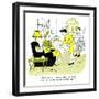 Hazel Cartoon-Ted Key-Framed Giclee Print