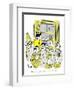 Hazel Cartoon-Ted Key-Framed Giclee Print