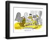 Hazel Cartoon-Ted Key-Framed Giclee Print