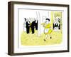 Hazel Cartoon-Ted Key-Framed Giclee Print