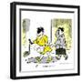 Hazel Cartoon-Ted Key-Framed Giclee Print