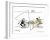 Hazel Cartoon-Ted Key-Framed Giclee Print