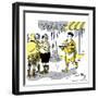 Hazel Cartoon-Ted Key-Framed Giclee Print