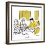 Hazel Cartoon-Ted Key-Framed Giclee Print