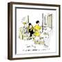 Hazel Cartoon-Ted Key-Framed Giclee Print