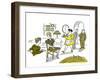 Hazel Cartoon-Ted Key-Framed Giclee Print