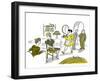 Hazel Cartoon-Ted Key-Framed Giclee Print