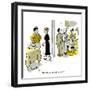 Hazel Cartoon-Ted Key-Framed Giclee Print