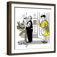 Hazel Cartoon-Ted Key-Framed Giclee Print