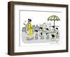 Hazel Cartoon-Ted Key-Framed Premium Giclee Print