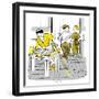 Hazel Cartoon-Ted Key-Framed Giclee Print