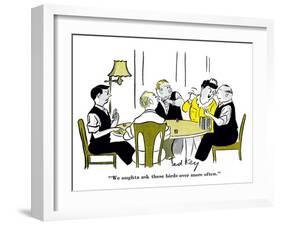 Hazel Cartoon-Ted Key-Framed Giclee Print