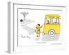 Hazel Cartoon-Ted Key-Framed Giclee Print