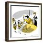 Hazel Cartoon-Ted Key-Framed Giclee Print