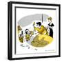 Hazel Cartoon-Ted Key-Framed Giclee Print