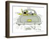 Hazel Cartoon-Ted Key-Framed Giclee Print