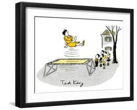 Hazel Cartoon-Ted Key-Framed Giclee Print