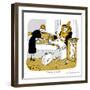 Hazel Cartoon-Ted Key-Framed Giclee Print