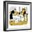 Hazel Cartoon-Ted Key-Framed Giclee Print