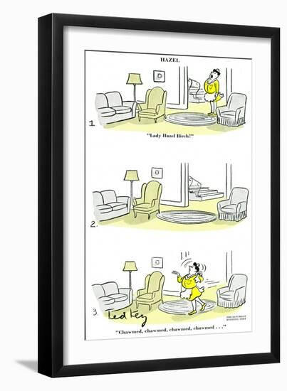 Hazel Cartoon-Ted Key-Framed Giclee Print